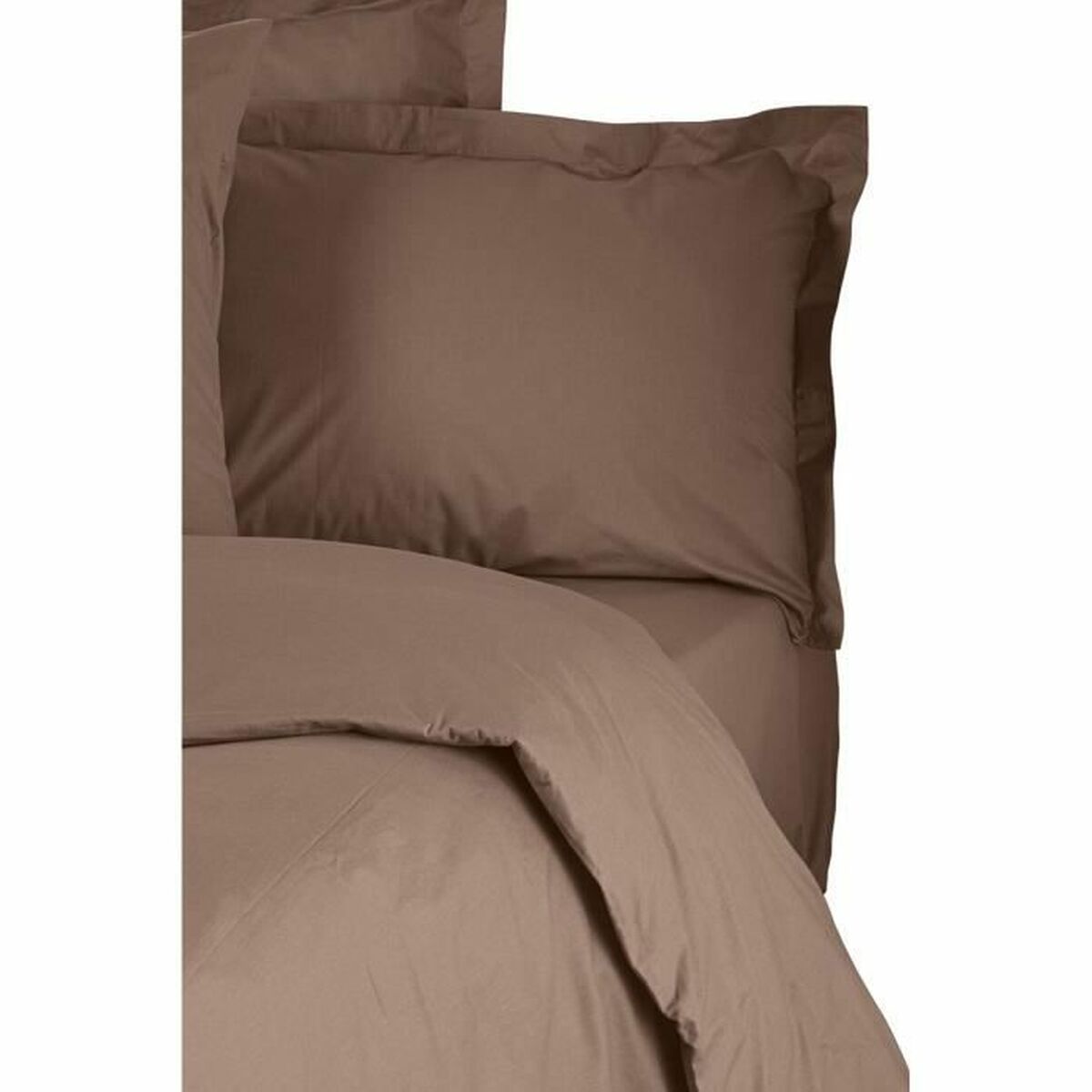 8684282599654 - Duvet cover set Brown Super king 3 Pieces