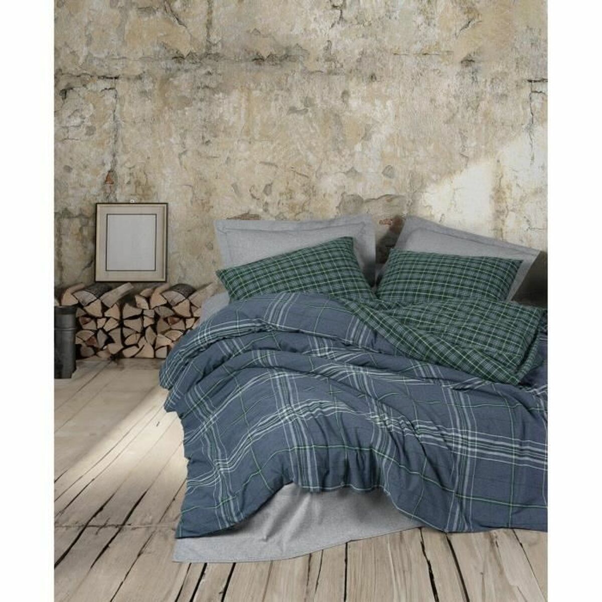 8684283035533 - Duvet cover set Blue 220 x 240 cm 8684283035533 - Duvet cover set Blue 220 x 240 cm
