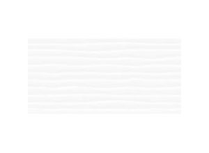8690326389419 - Wandfliese Alaska Wave 30 x 60 cm weiß glänzend
