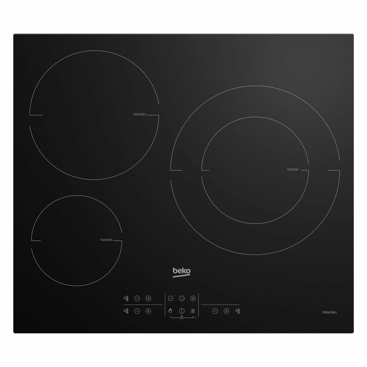 8690842382789 - Induktionskochfeld BEKO HIIS63206M 60 cm 7200 W 3F 8690842382789 - Induktionskochfeld BEKO HIIS63206M 60 cm 7200 W 3F