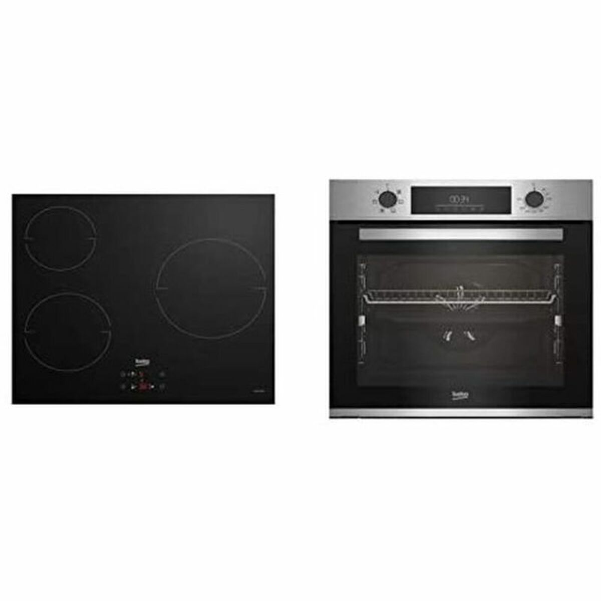 8690842418242 - Set Backofen und Herd BEKO 2400W 5900W