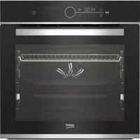 8690842487156 - BEKO Einbaubackofen BBIM13400XPSE mit 1-fach-Teleskopauszug Pyrolyse-Selbstreinigung schwarz