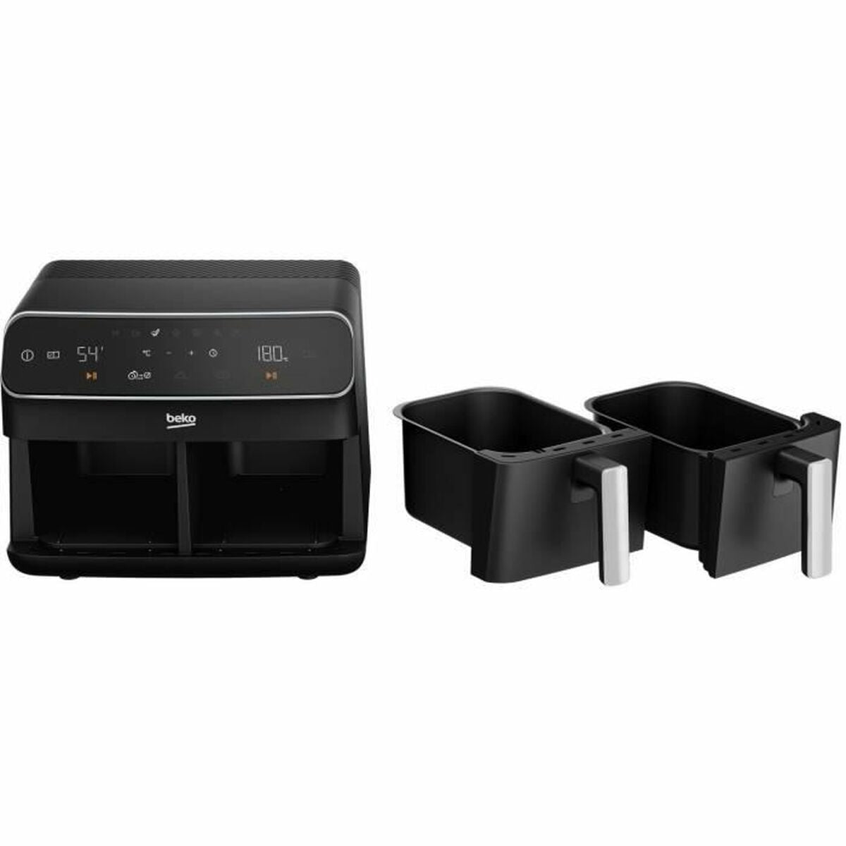 8690842558412 - Heißluftfritteuse BEKO Schwarz 2400 W 85 L