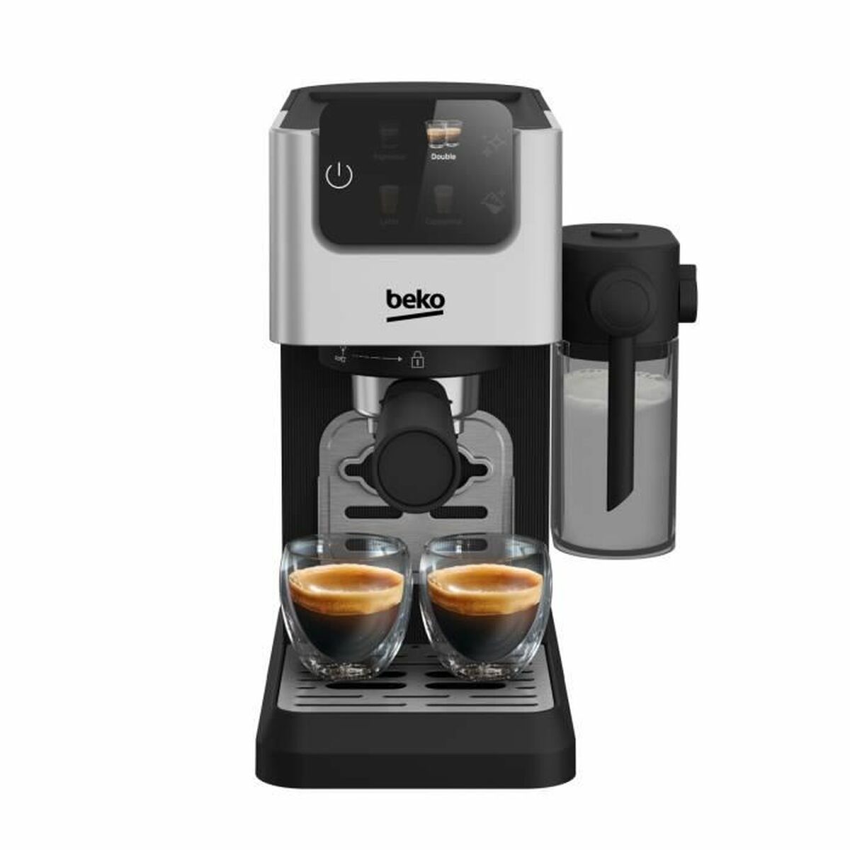 8690842569883 - Kapsel-Kaffeemaschine BEKO CEP5304X Silberfarben 15 bar 11 L 8690842569883 - Kapsel-Kaffeemaschine BEKO CEP5304X Silberfarben 15 bar 11 L