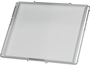 8690842575723 - BEKO Backblech AirFry grau (edelstahl) B H T 46cm x 3cm x 385cm Backbleche passend für aktuelle Multifunktionsbacköfen