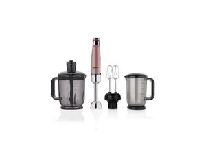 8691607449013 - Korkmaz Performix Mega Mixer-Set in Rosegold 1000W Edelstahl 18 10