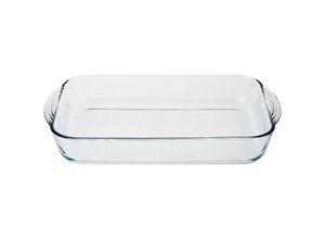 8693357192805 - Auflaufform Lasagne Backform Glas 40x25cm Ofenschüssel Ofenform Borcam Servierschalen