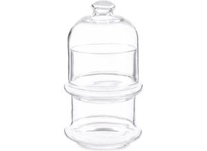 8693357532366 - Villa Patisserie 9x165x9cm Glas 2er Schalen transparent