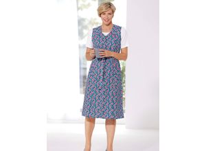 8693458079272 - Kochschürze CLASSIC Damen Gr 42 bunt (royalblau himbeere bedruckt) Baumwolle Schürzen 8693458079272 - Kochschürze CLASSIC Damen Gr 42 bunt (royalblau himbeere bedruckt) Baumwolle Schürzen