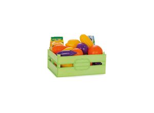 8693461016790 - Pilsan Spielzeuglebensmittel-Box 06037 Obst Gemüse 16-teilig Milch Mehl Saft bunt