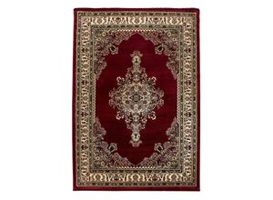 8694257004717 - Teppich AYYILDIZ TEPPICHE Marrakesh 297 Teppiche Gr B L 300 cm x 400 cm 12 mm 1 St rot Esszimmerteppiche Orient-Optik Wohnzimmer