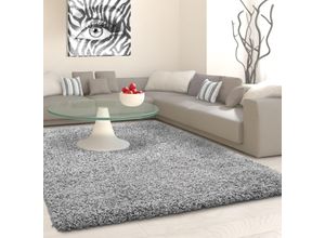 8694257066234 - Hochflor-Teppich AYYILDIZ TEPPICHE Life Shaggy 1500 Teppiche Gr B L 160 cm x 230 cm 30 mm 1 St grau (hellgrau) Esszimmerteppiche