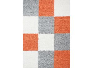 8694257066487 - Hochflor-Teppich AYYILDIZ TEPPICHE Life Shaggy 1501 Teppiche Gr B L 200 cm x 290 cm 30 mm 1 St orange (terra) Esszimmerteppiche Wohnzimmer