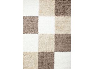 8694257066593 - Hochflor-Teppich AYYILDIZ TEPPICHE Life Shaggy 1501 Teppiche Gr B L 160 cm x 230 cm 30 mm 1 St braun (mokka) Esszimmerteppiche Wohnzimmer