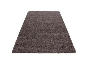 8694257078770 - Hochflor-Teppich AYYILDIZ TEPPICHE Life Shaggy 1500 Teppiche Gr B L 240 cm x 340 cm 30 mm 1 St grau (taupe) Esszimmerteppiche Langflor uni große Farbauswahl robust auch als Läufer und in rund