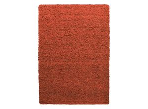 8694257078824 - Hochflor-Teppich AYYILDIZ TEPPICHE Life Shaggy 1500 Teppiche Gr B L 200 cm x 290 cm 30 mm 1 St orange (terra) Esszimmerteppiche Langflor uni große Farbauswahl robust auch als Läufer und in rund