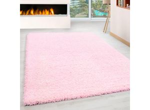 8694257079296 - Hochflor-Teppich AYYILDIZ TEPPICHE Life Shaggy 1500 Teppiche Gr B L 160 cm x 230 cm 30 mm 1 St pink Esszimmerteppiche