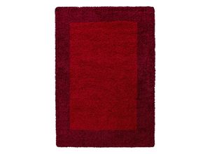 8694257079357 - Hochflor-Teppich AYYILDIZ TEPPICHE Life Shaggy 1503 Teppiche Gr B L 300 cm x 400 cm 30 mm 1 St rot Esszimmerteppiche Wohnzimmer