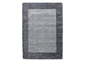 8694257079401 - Hochflor-Teppich AYYILDIZ TEPPICHE Life Shaggy 1503 Teppiche Gr B L 240 cm x 340 cm 30 mm 1 St grau Esszimmerteppiche Wohnzimmer