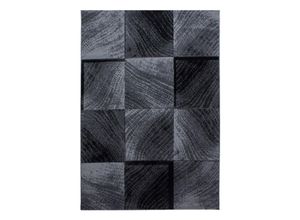 8694257100808 - Teppich AYYILDIZ TEPPICHE Plus 8003 Teppiche Gr B L 200 cm x 290 cm 6 mm 1 St schwarz Esszimmerteppiche Wohnzimmer