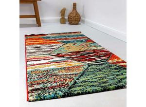 8695782657683 - Teppich WECON HOME Atlas Teppiche Gr B L 120 cm x 170 cm 13 mm 1 St bunt (multi) Esszimmerteppiche Wohnzimmer