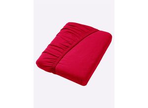 8697659131678 - Betttuch WÄSCHEPUR WITT-PBK-Bettlaken-temporär Gr B L 180-200 cm x 200 cm 1 St rot