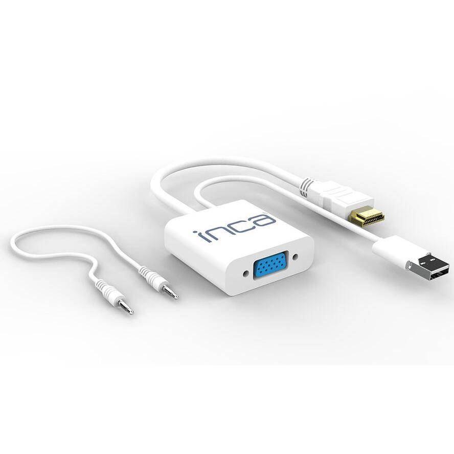 8697980468795 - INCA Adapter IVTH-01  HDMI auf VGA(+USB und Audiokabel)