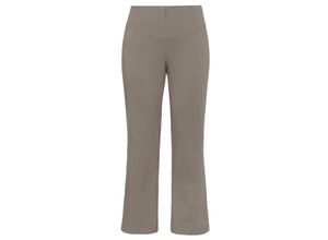 8698519266455 - Große Größen Bootcut-Hose mit Bodyforming-Effekt khaki Gr40