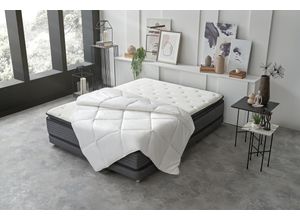 8699939838918 - Kunstfaserbettdecke YATAS BEDDING Corbell Silikonize Decke Bettdecken Gr B L 200 cm x 200 cm normal weiß Sommerbettdecke komfortable & langlebige Qualität