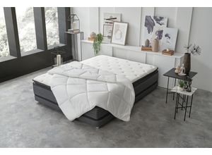 8699939838932 - Kunstfaserbettdecke YATAS BEDDING Anti-Stress Decke Bettdecken Gr B L 200 cm x 135 cm normal weiß Sommerbettdecke excellenter Schlafkomfort