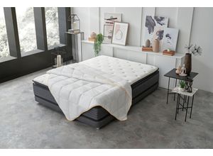 8699939840010 - Kunstfaserbettdecke YATAS BEDDING Allergiker Decke Bettdecken Gr B L 135 cm x 200 cm normal Baumwoll Bezug weiß Sommerbettdecke Perfekte Lösung für Hausstauballergiker