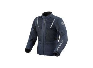 8700001346368 - Revit Levante 2 H2O Motorrad Textiljacke - Blau - 2XL - unisex