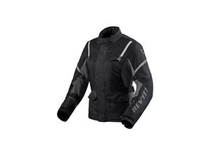 8700001351096 - REVIT! Motorradjacke RevIt! Horizon 3 H2O Schwarz-Weiß Damen