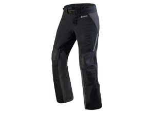 8700001351140 - Revit Stratum GTX wasserdichte Motorrad Textilhose - Schwarz Grau - L - unisex