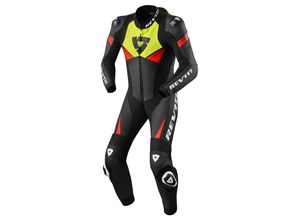 8700001359511 - Lederkombi Revit! Piece Suit Argon 2 Schwarz-Neongelb