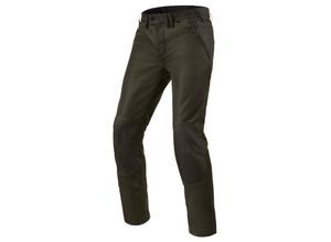 8700001368797 - Motorradhose RevIt! Eclipse 2 Schwarz Olivgrün Kurz