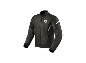 8700001375283 - Motorradjacke RevIt! Torque 2 H2O Schwarz-Weiß