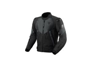 8700001378963 - Motorradjacke RevIt! Control H2O Schwarz-Anthrazit