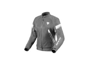 8700001379359 - Motorradjacke RevIt! Control Air H2O Damen Schwarz-Weiß