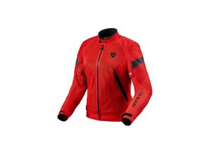 8700001379434 - Motorradjacke RevIt! Control Air H2O Damen Rot-Schwarz