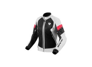 8700001379496 - Motorradjacke RevIt! Control Air H2O Damen Weiß-Schwarz