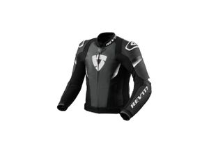 8700001381215 - Motorradjacke RevIt! Control Schwarz-Weiß