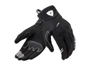 8700001383936 - Motorradhandschuhe RevIt! Endo Damen Schwarz-Weiß