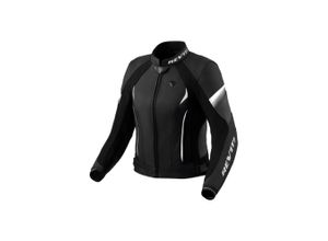 8700001384452 - Motorradjacke RevIt! Xena 4 Damen Schwarz-Weiß