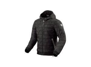 8700001384643 - Motorradjacke RevIt! Saros WB Schwarz-Anthrazit