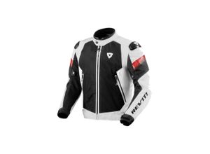 8700001384940 - Motorradjacke RevIt! Control Air H2O Weiß-Schwarz