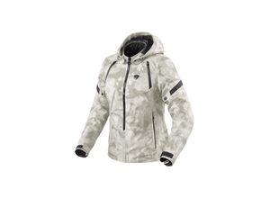 8700001401234 - Motorradjacke REVIT! Flare 3 H2O Camo-Grau-Weiß Damen