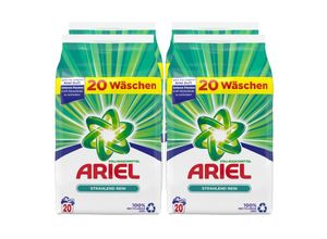 8700216088664 - Ariel Pulverwaschmittel Strahlend Rein 20 WL 4er Pack