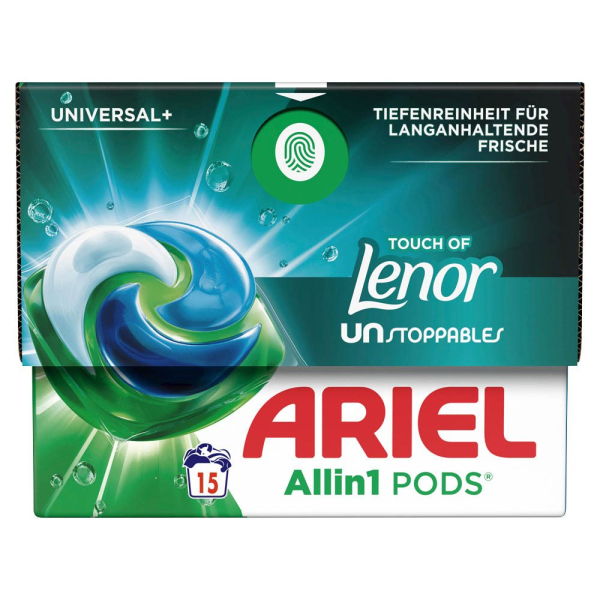 8700216651042 - UNIVERSAL+ Allin1 PODS Lenor Waschmittel 8700216651042 15 Stück