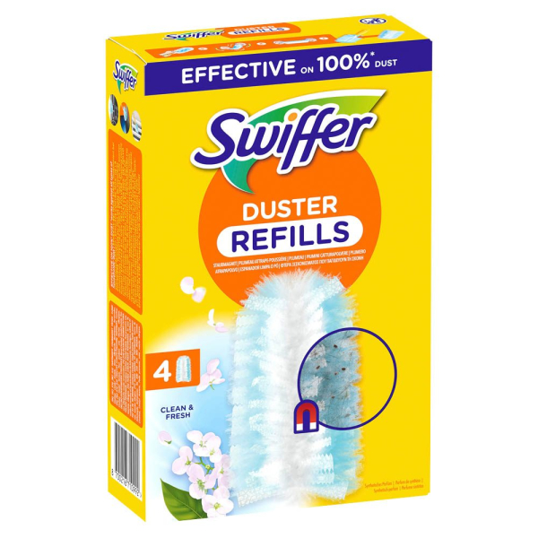 8700216710992 - DUSTER REFILLS Staubfangtücher Mikrofaser 8700216710992 4 Stück